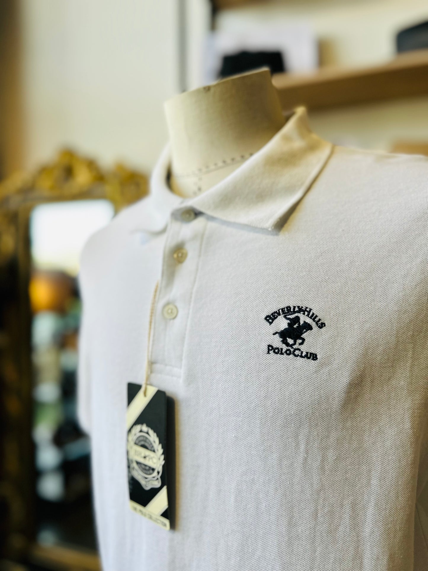 polo beverly hills shirt size medium