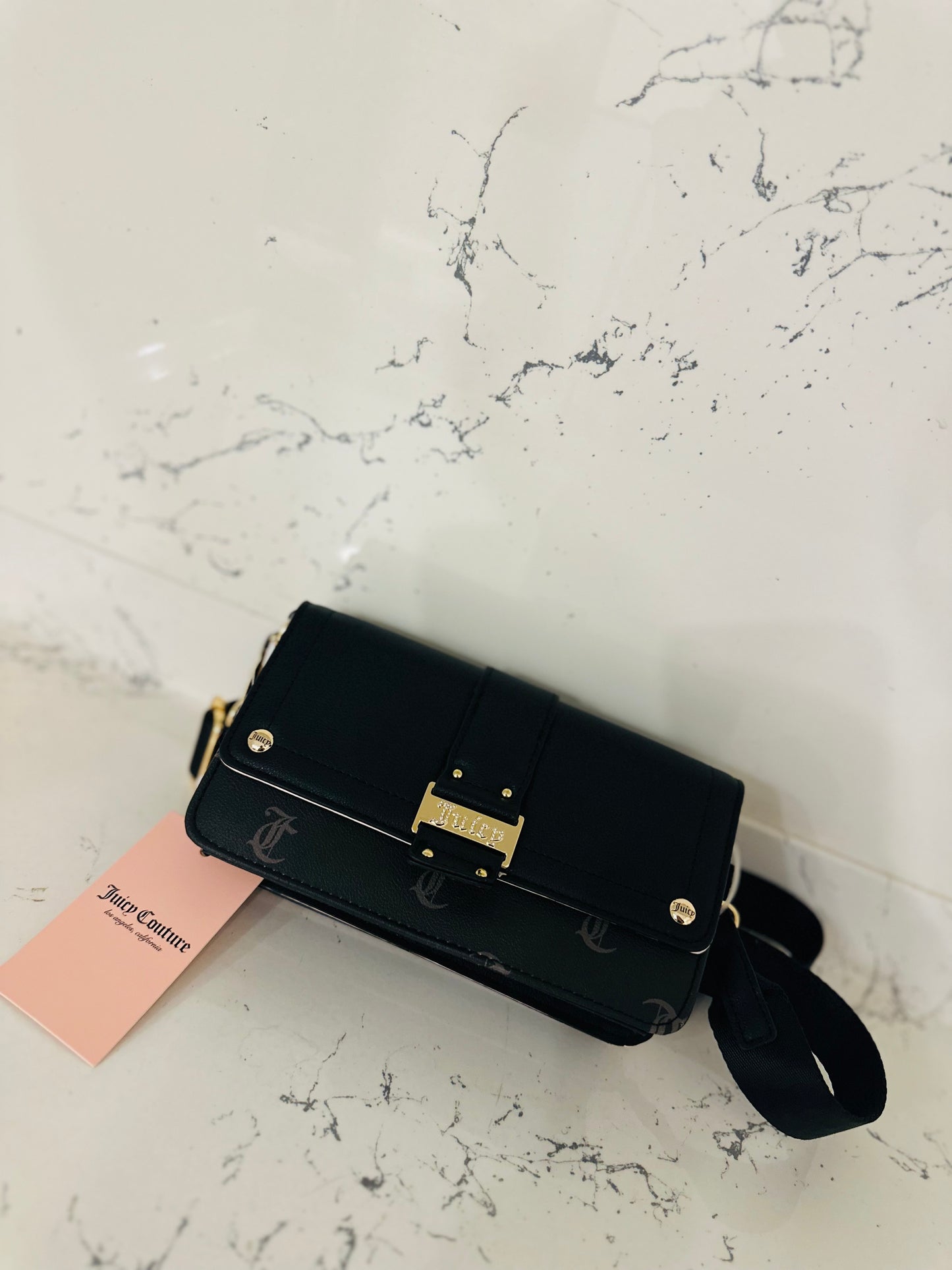 Juicy couture crossbody bag black