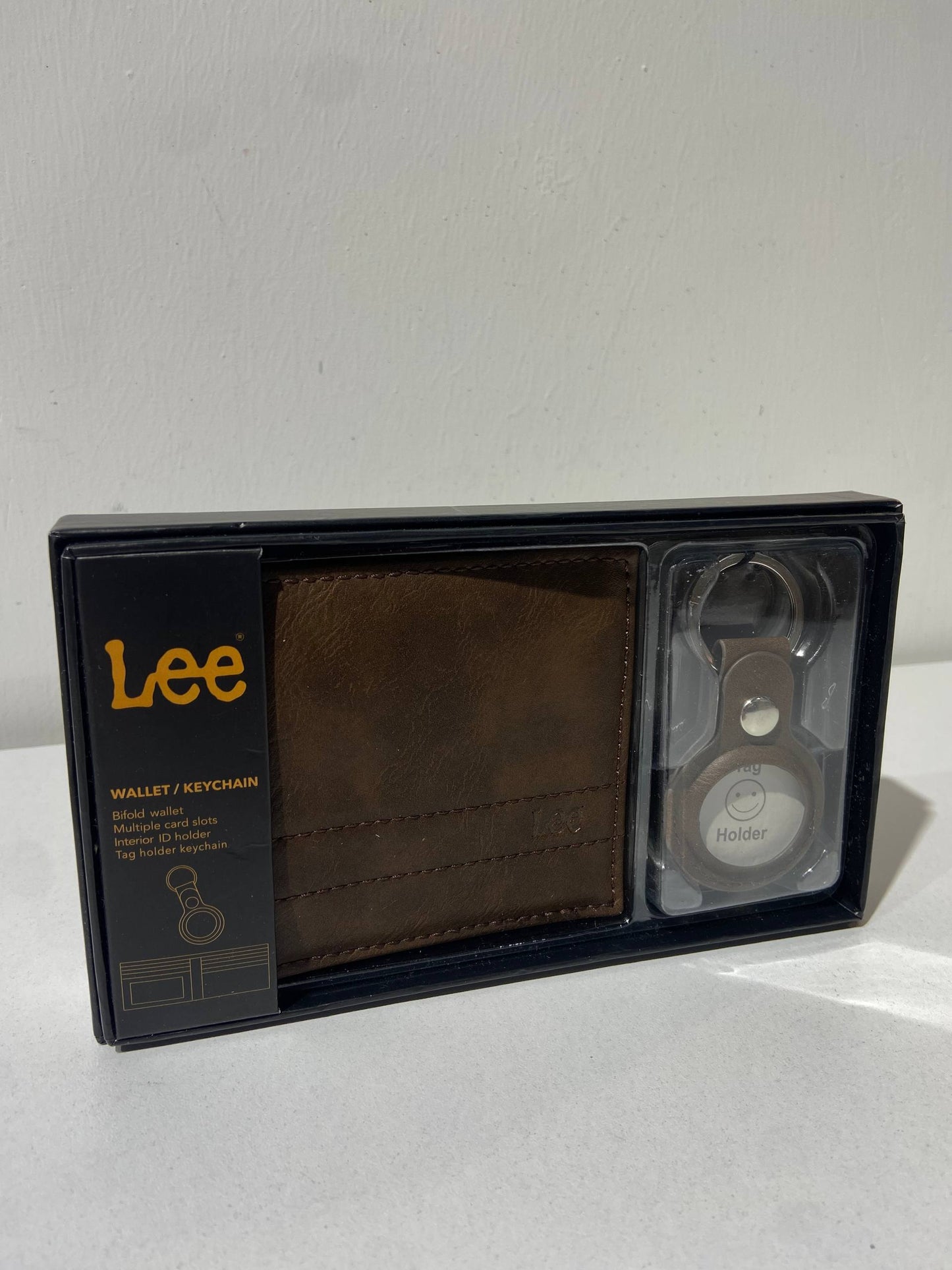Lee wallet & keychain set