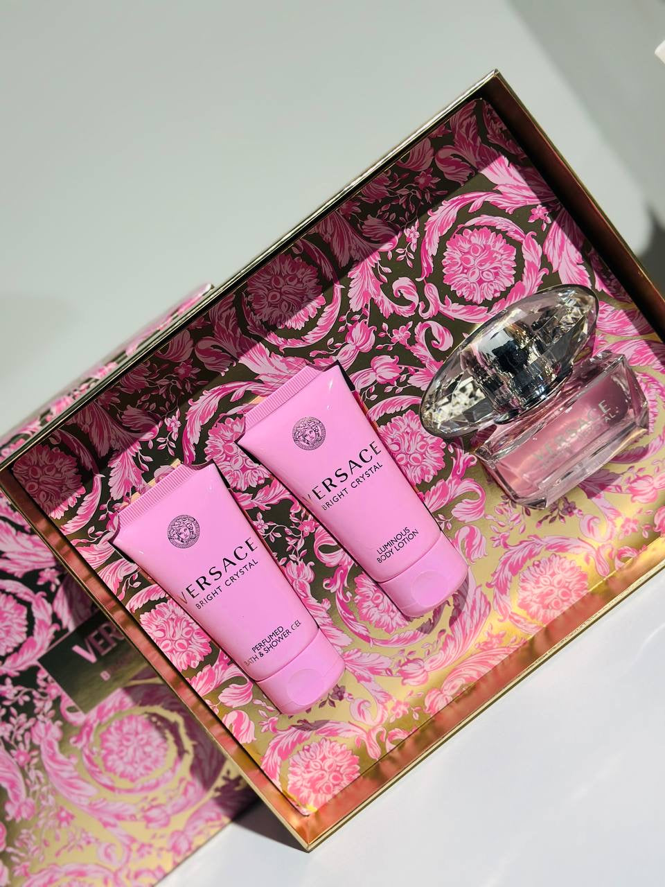 Versace pright crystal set