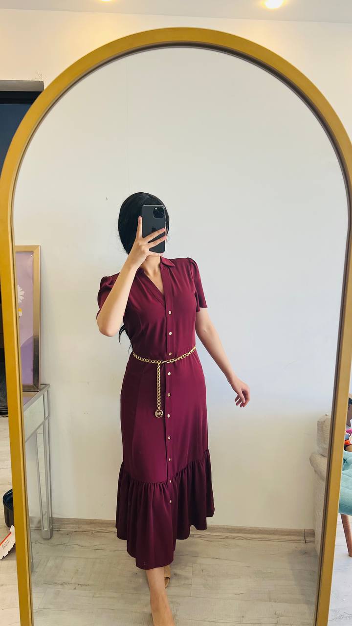 Michael kors dress with belt