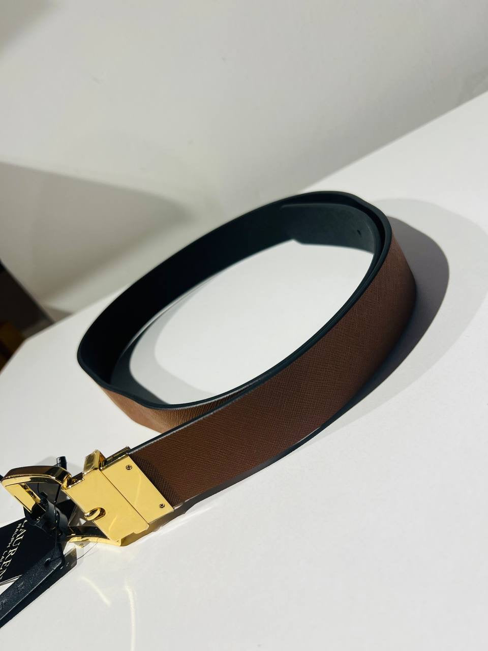 Ralph lauren reversible belt size medium