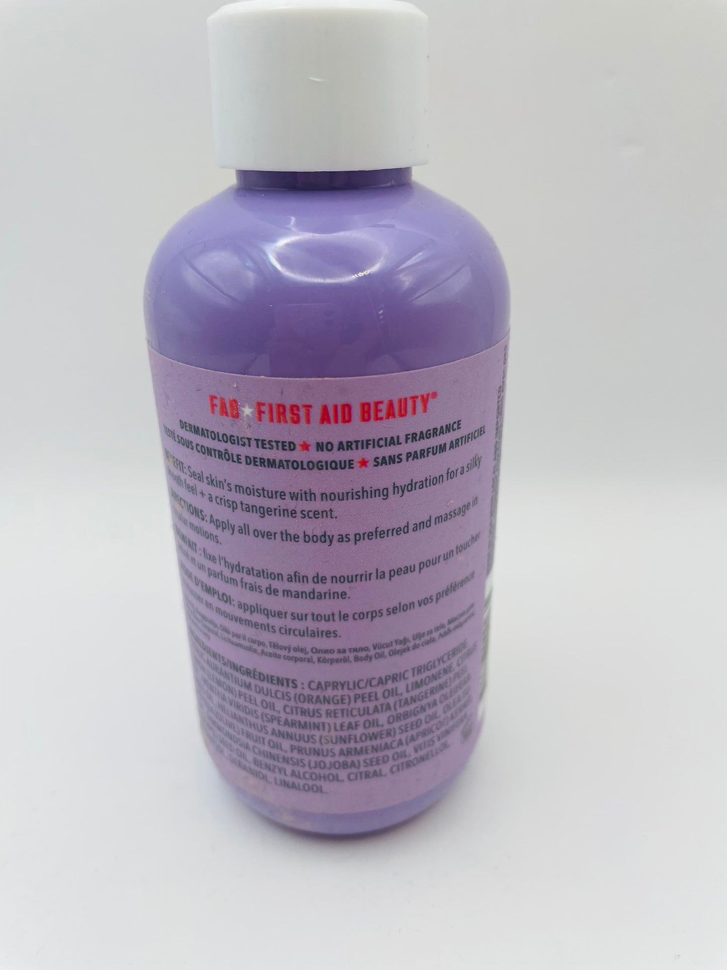 First aid beauty body oil