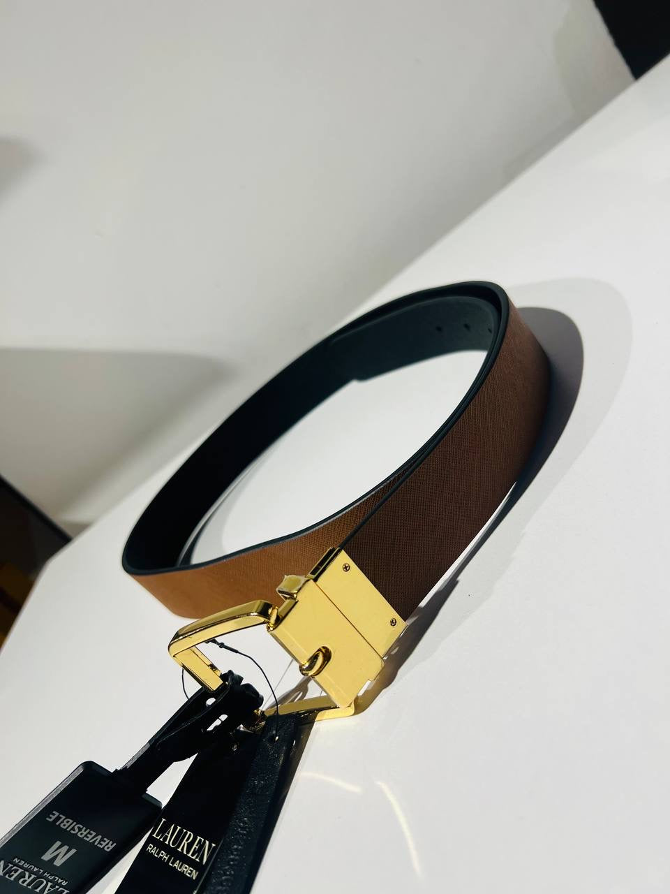 Ralph lauren reversible belt size medium