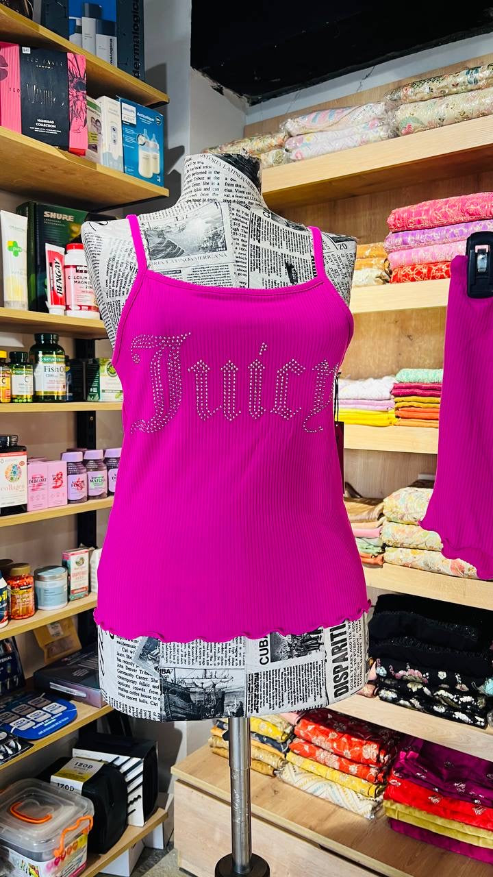 juicy couture pajama set size M