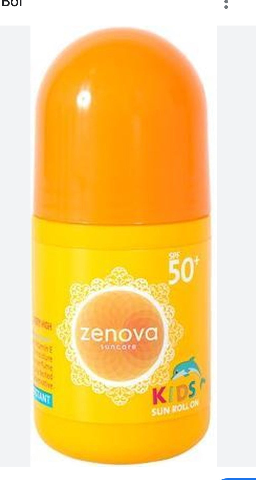 Zenova roll sunscreen for kids