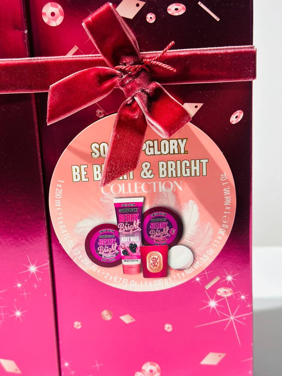 Soap & Glory Be Berry & Bright Collection a 5-piece gift set