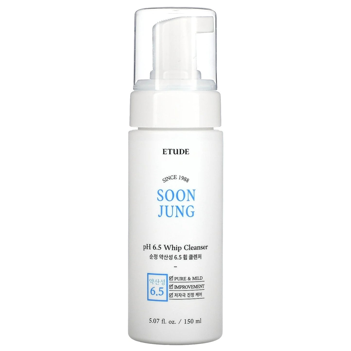 Etude SoonJung pH 6.5 Whip Cleanser