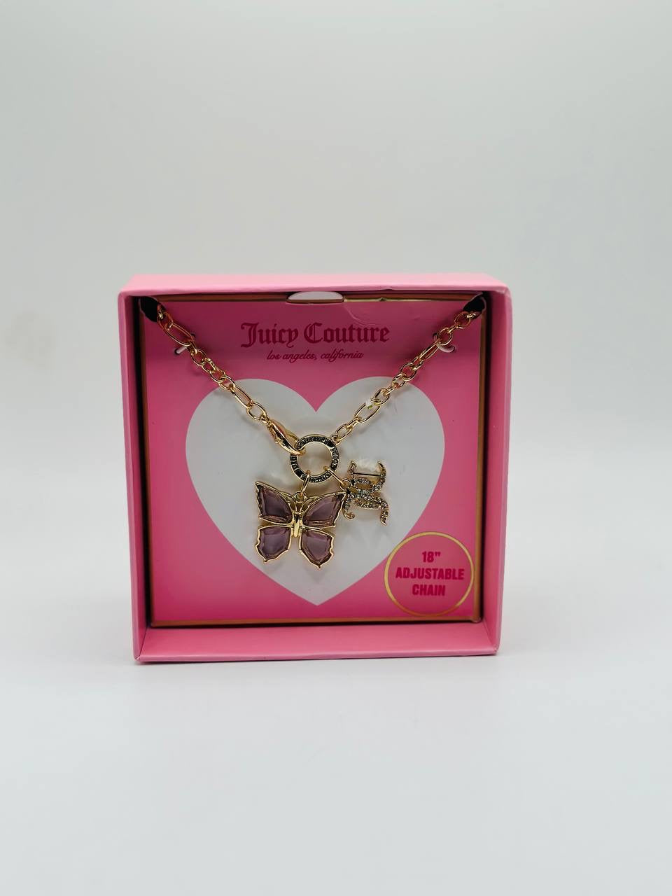 Juice couture butterfly necklace