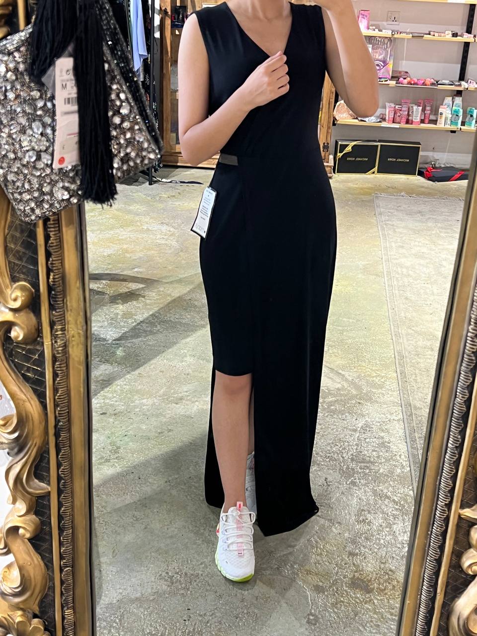 Connected apparel dress