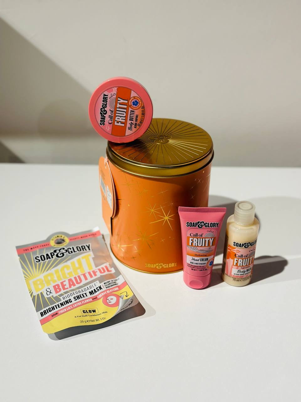 Soap & Glory Bright and Fruity-ful 4 Piece Gift Set