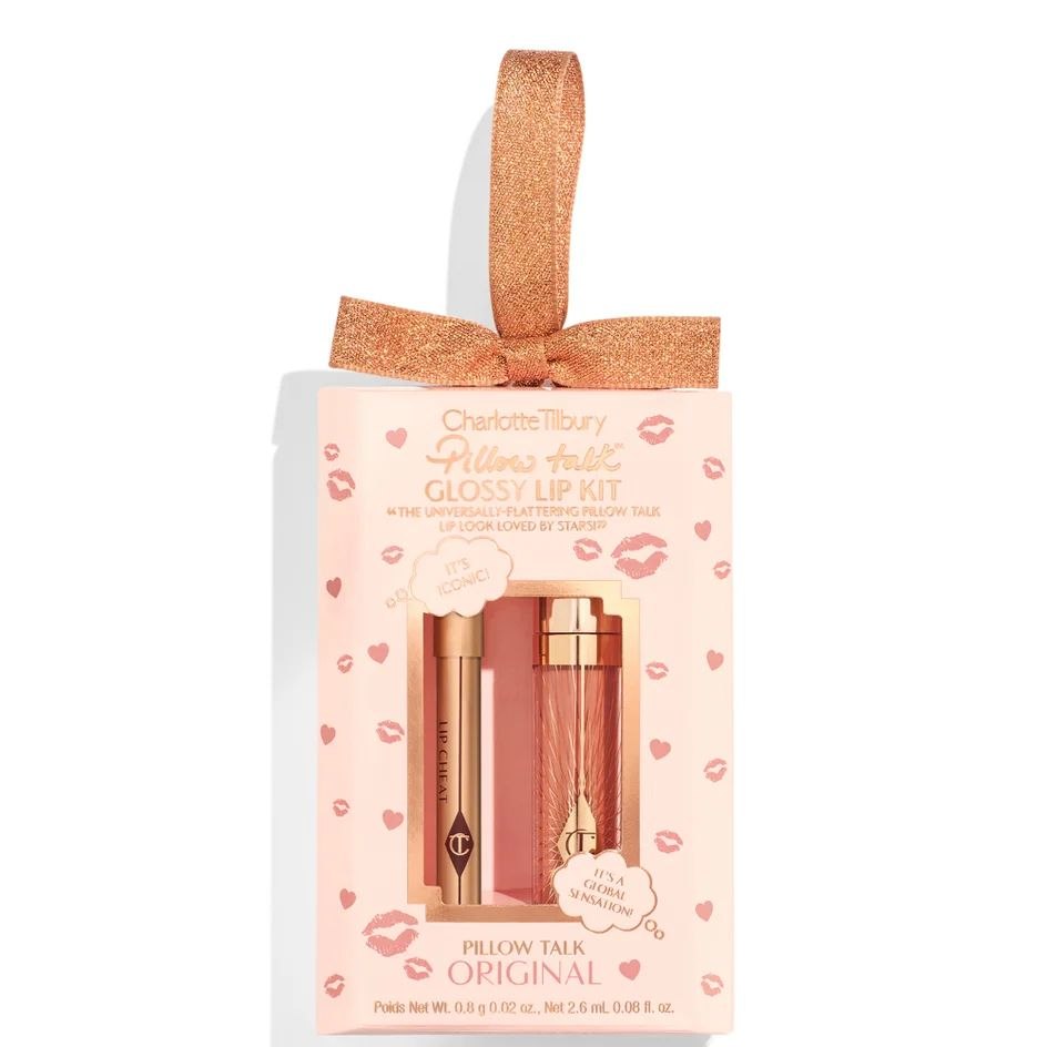 Charlotte tilbury Glossy lip kit
"Pillow talk original"