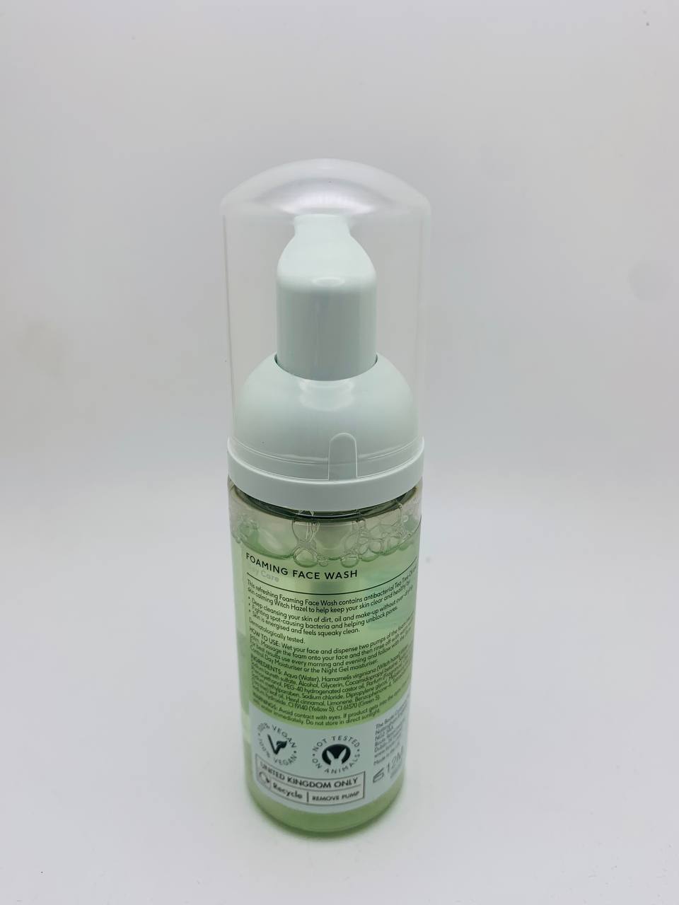 Tea tree face wash