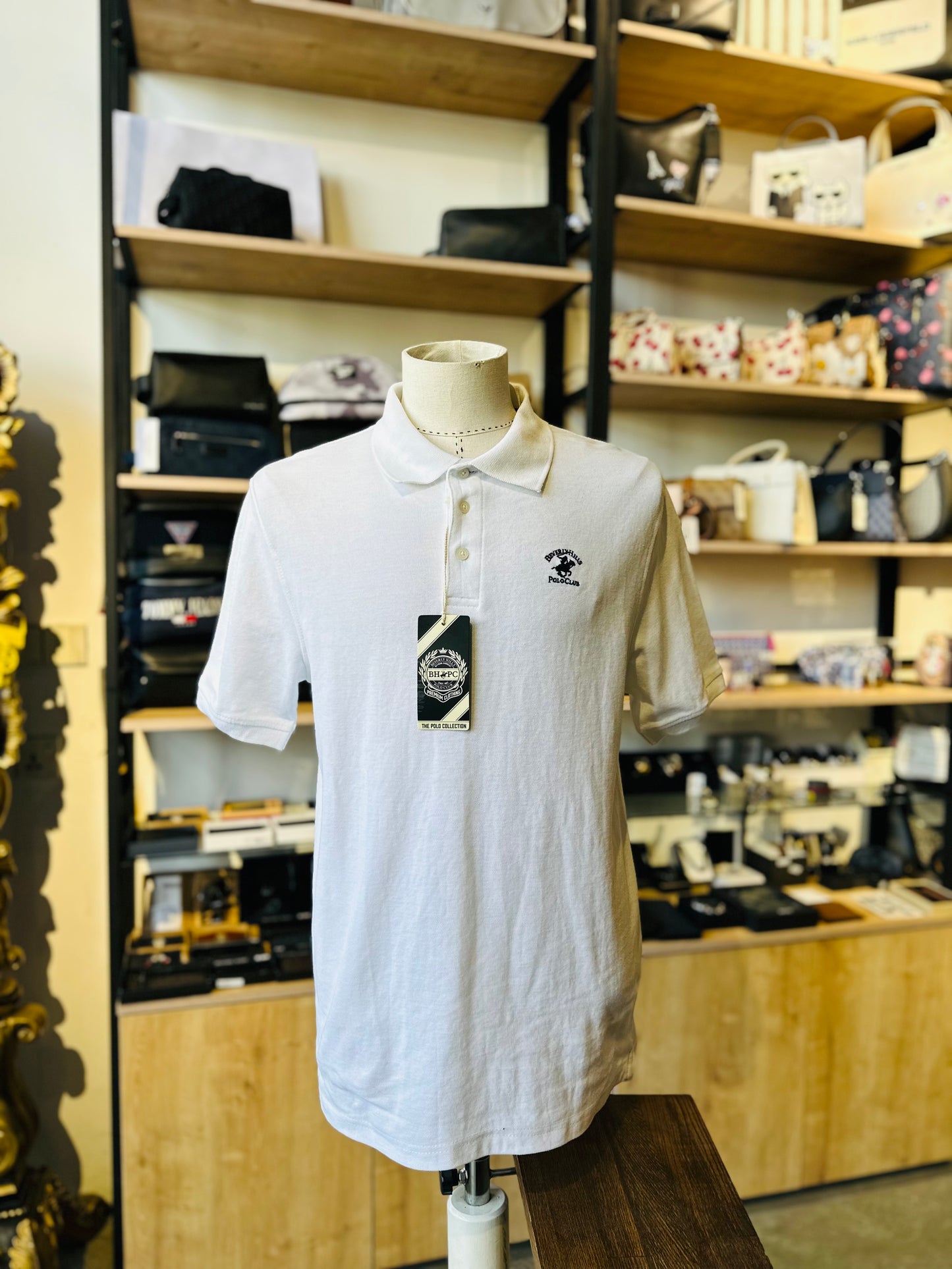 polo beverly hills shirt size medium