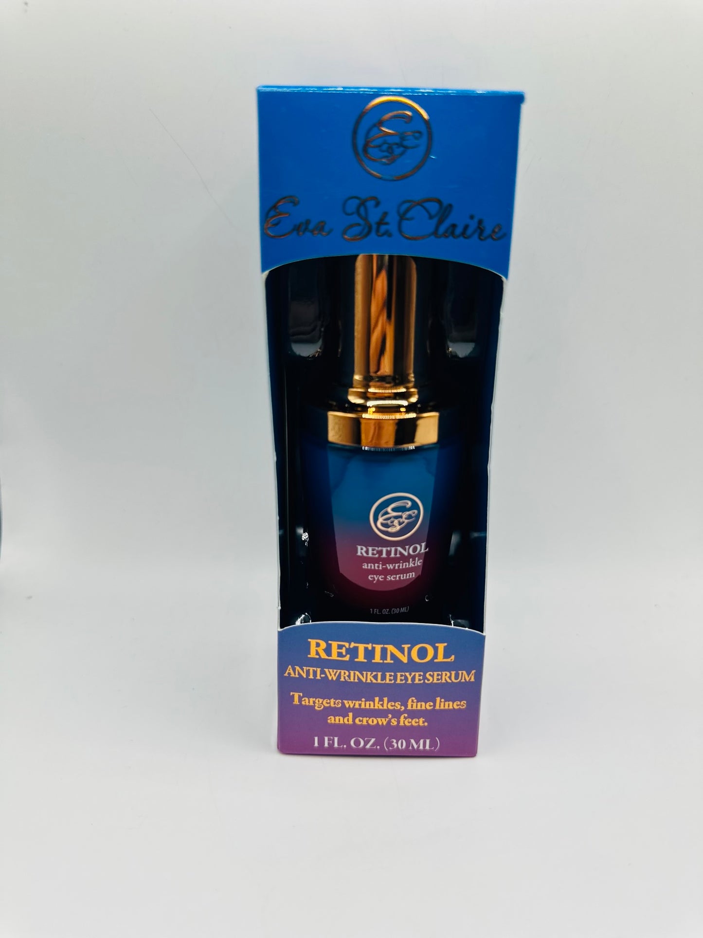eva st claire retinol anti-wrinkle eye serum