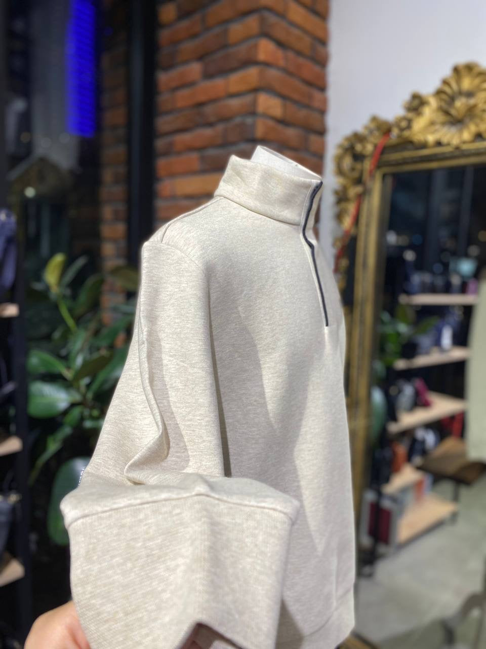 Polo Ralph Lauren quarter-zip sweatshirt size large