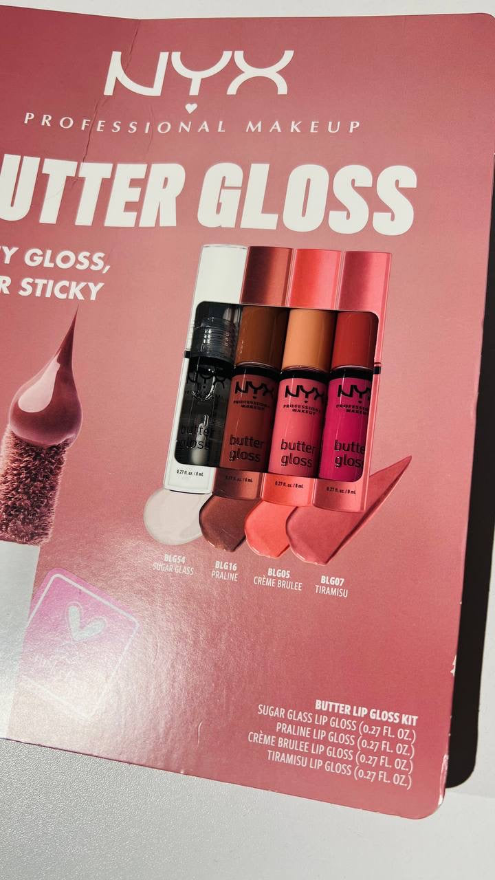 nyx butter gloss set