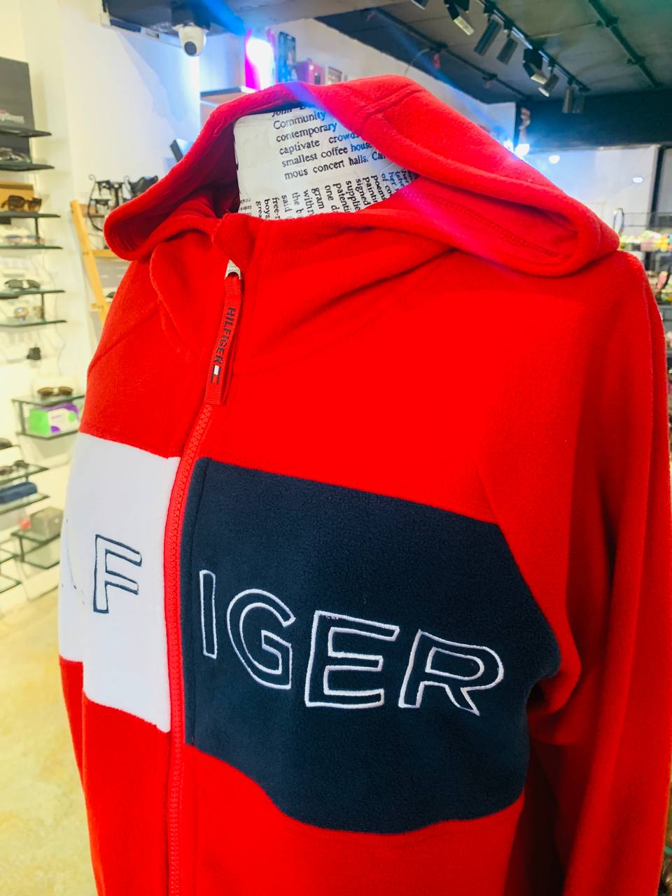Tommy Hilfiger fleece zip hoodie