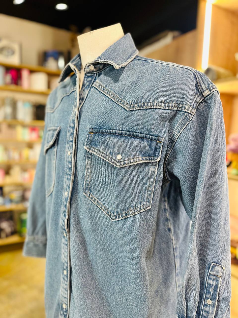 Levi’s denim blouse