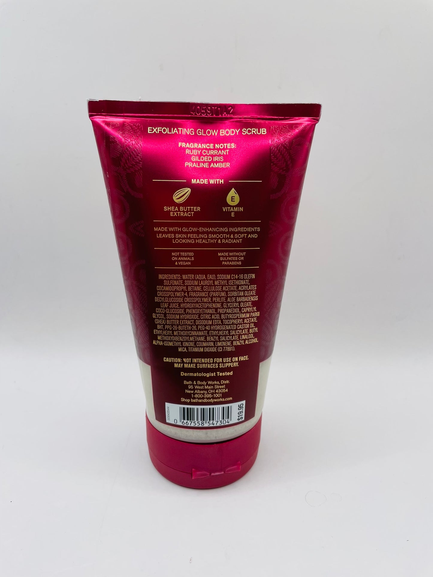 Bath and body works body scrub