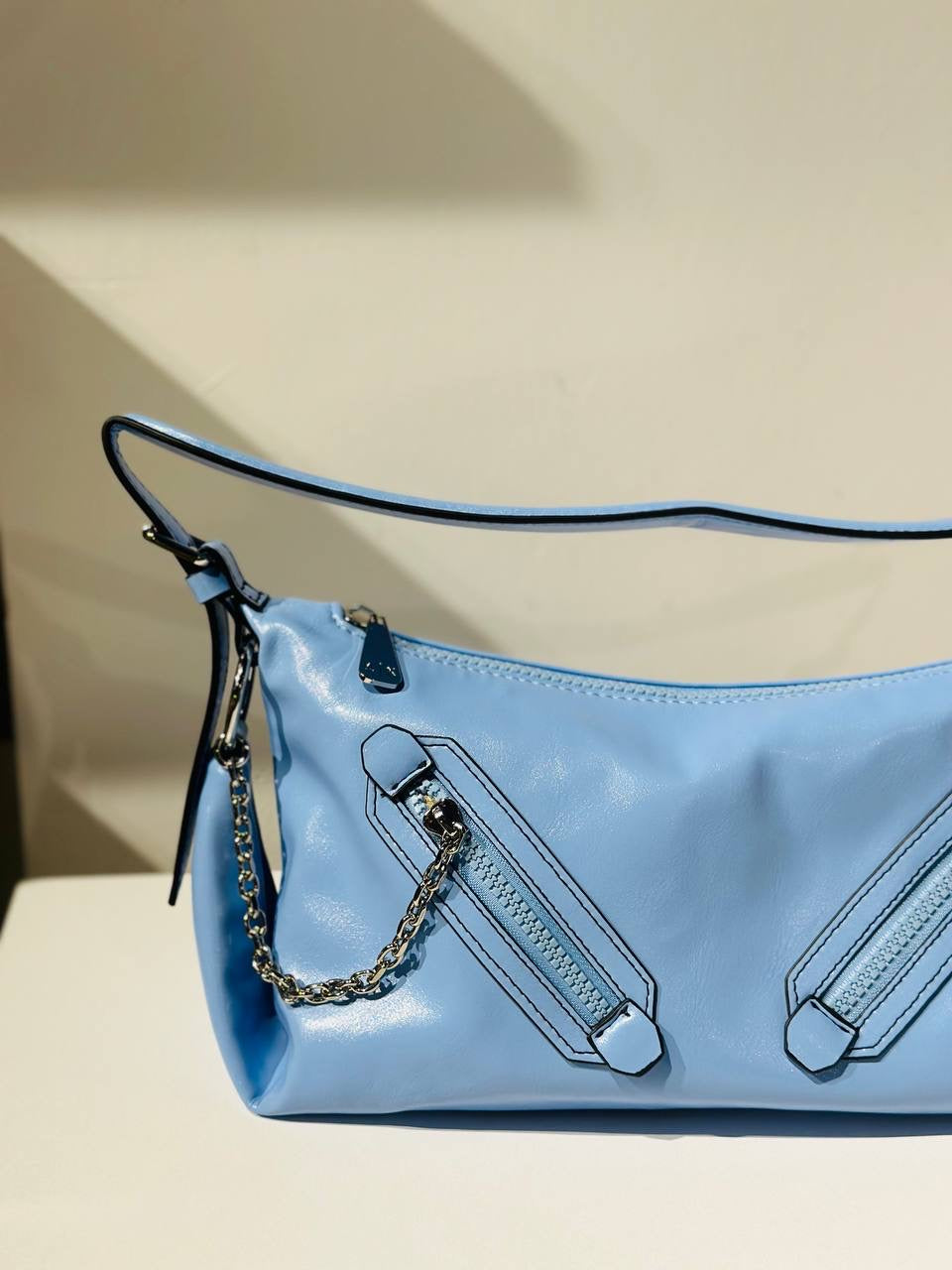 Armani exchange light blue bag