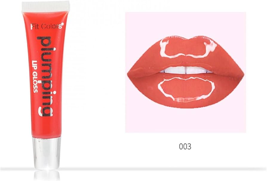 Fit colors plumping lip gloss