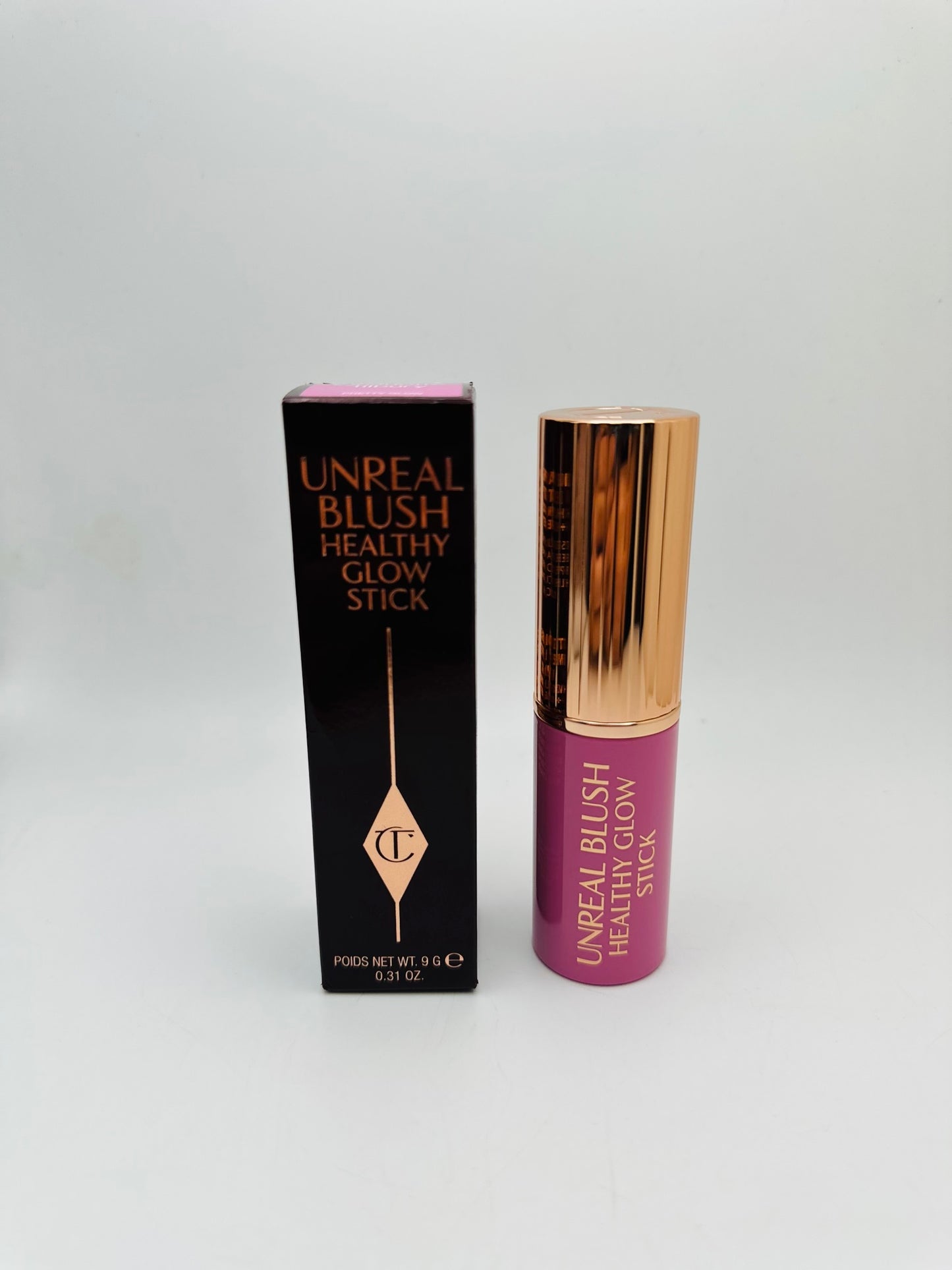 charlotte tilbury healthy glow stick blush shade pretty glow