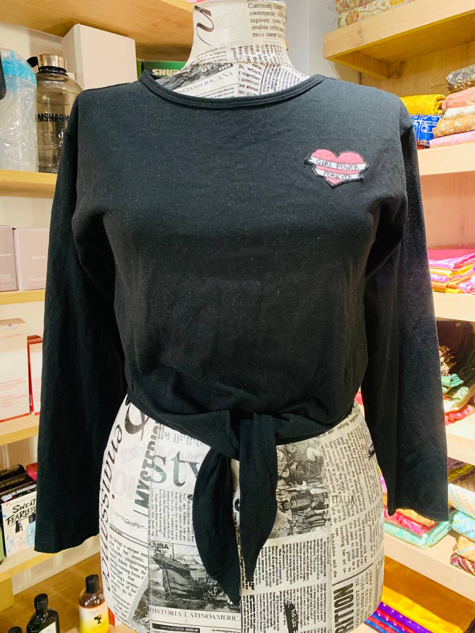 Miss understood crop top