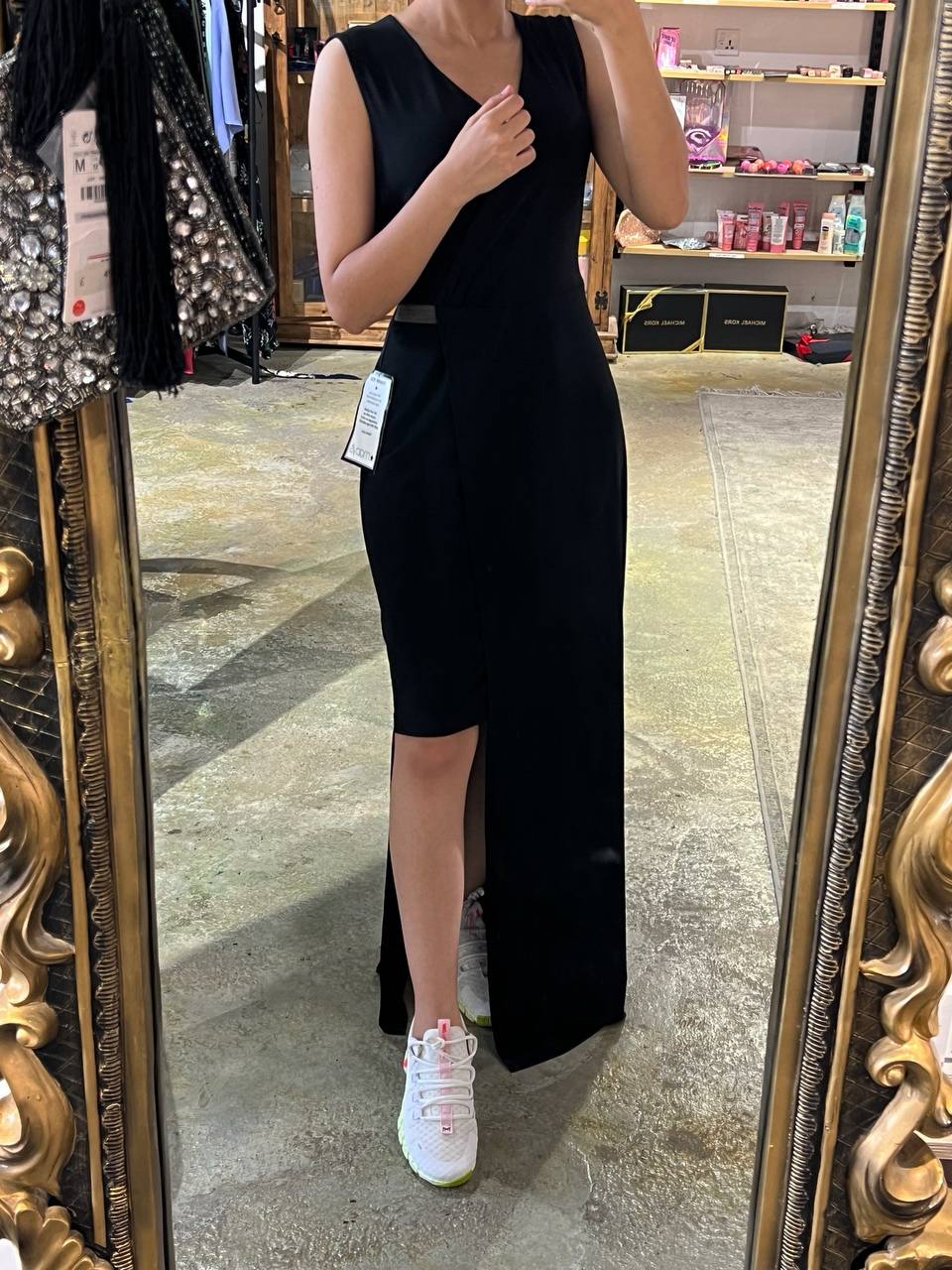 Connected apparel dress