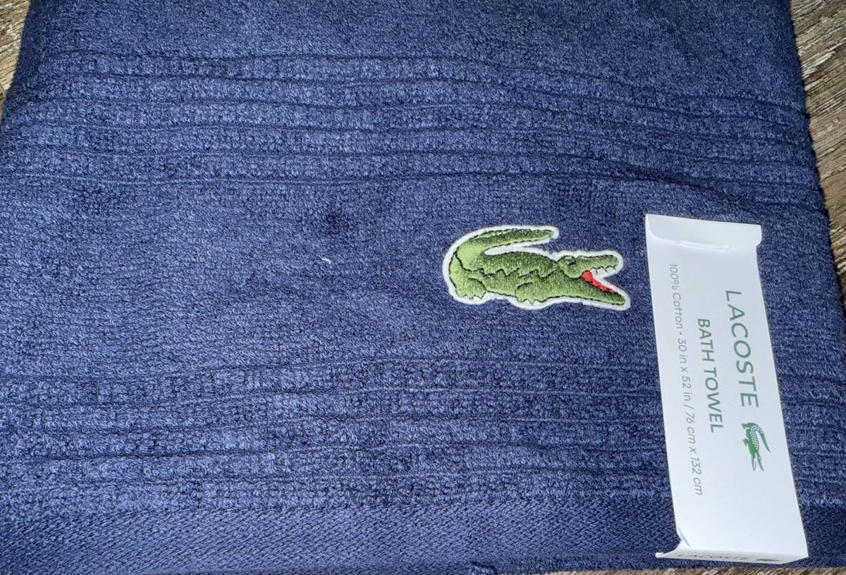Lacoste bath towel 76cm/132cm