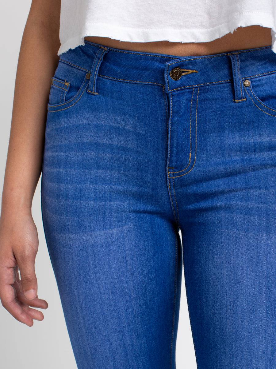 Celebrity pink high rise jeans