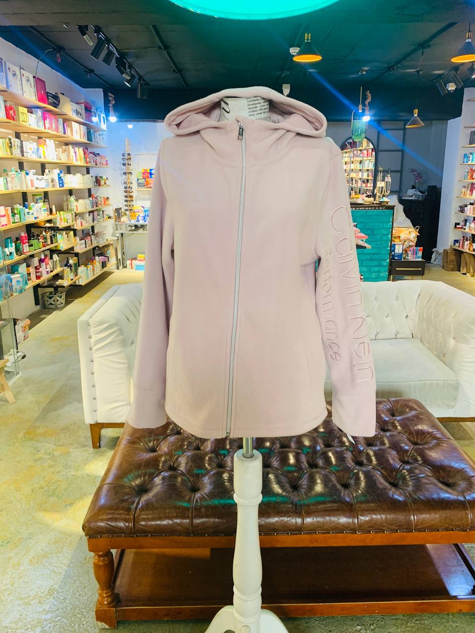 Calvin Klein fleece zip hoodie