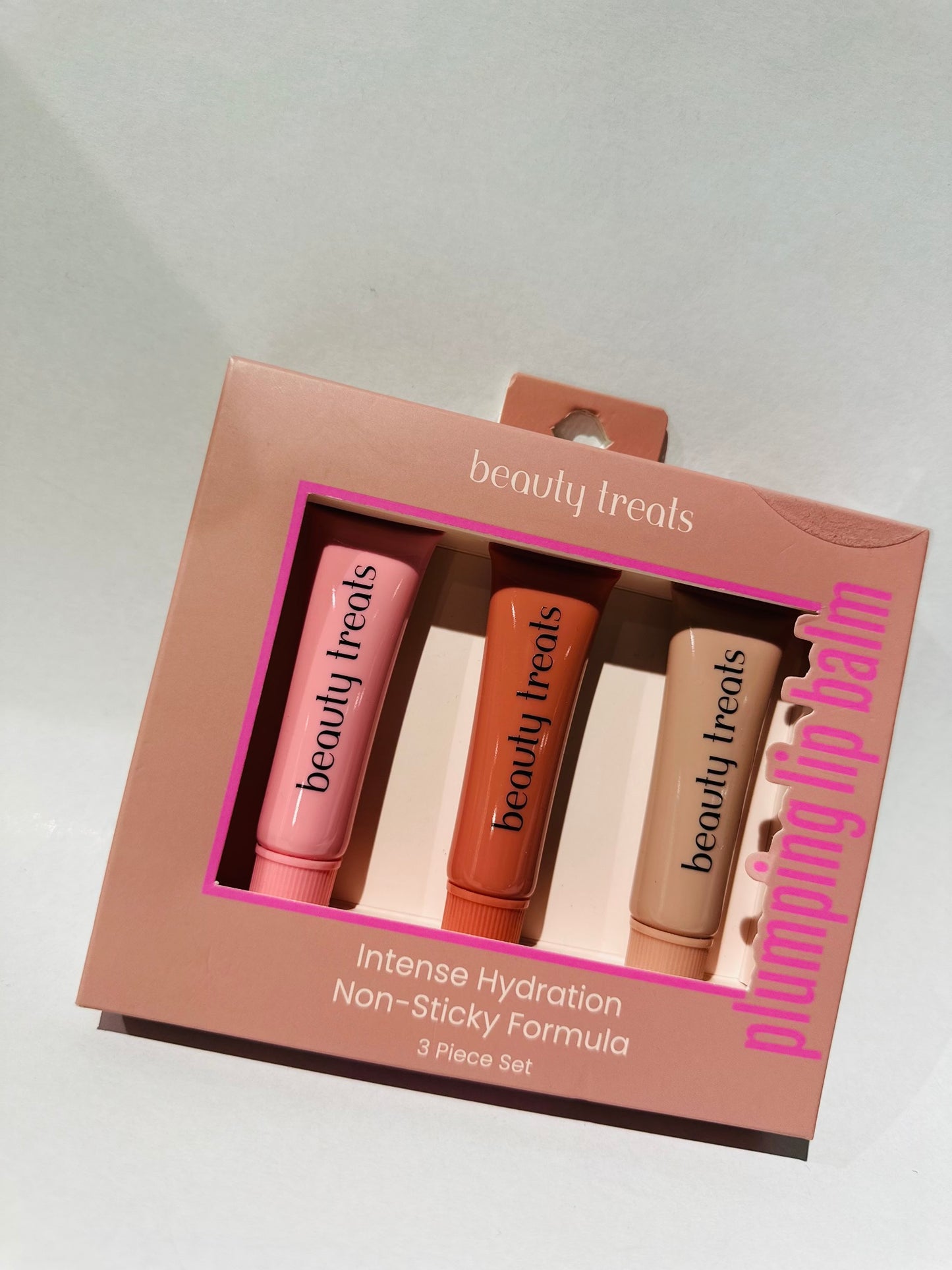 Beauty treats plumping lip balm