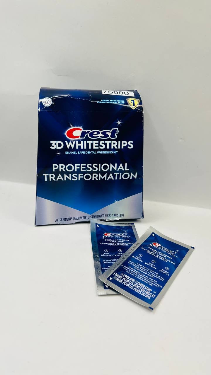 crest 3D white stripes set