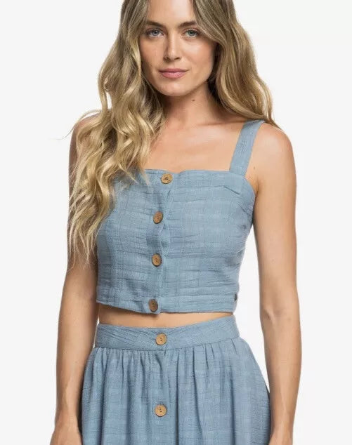 Roxy denim top