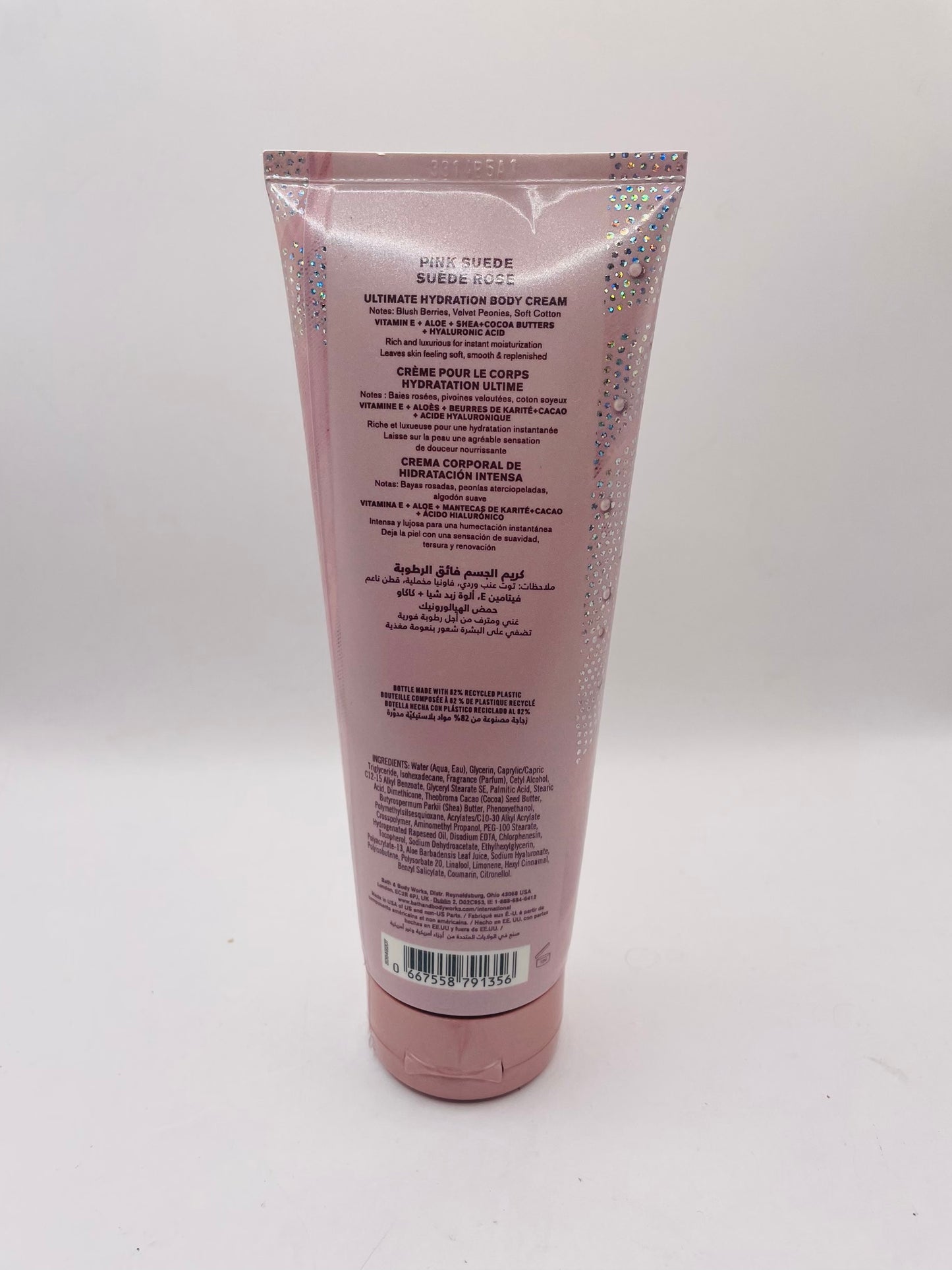 Bath and body works body lotion pink sude