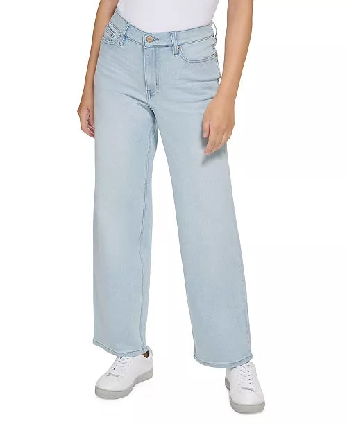 Calvin Klein high rise wide leg