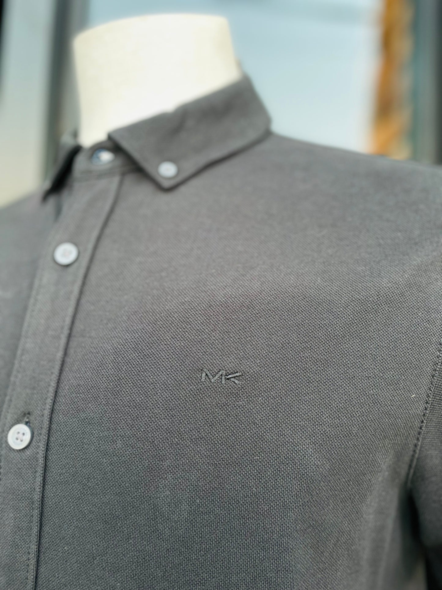 Michael kors black blouse for men