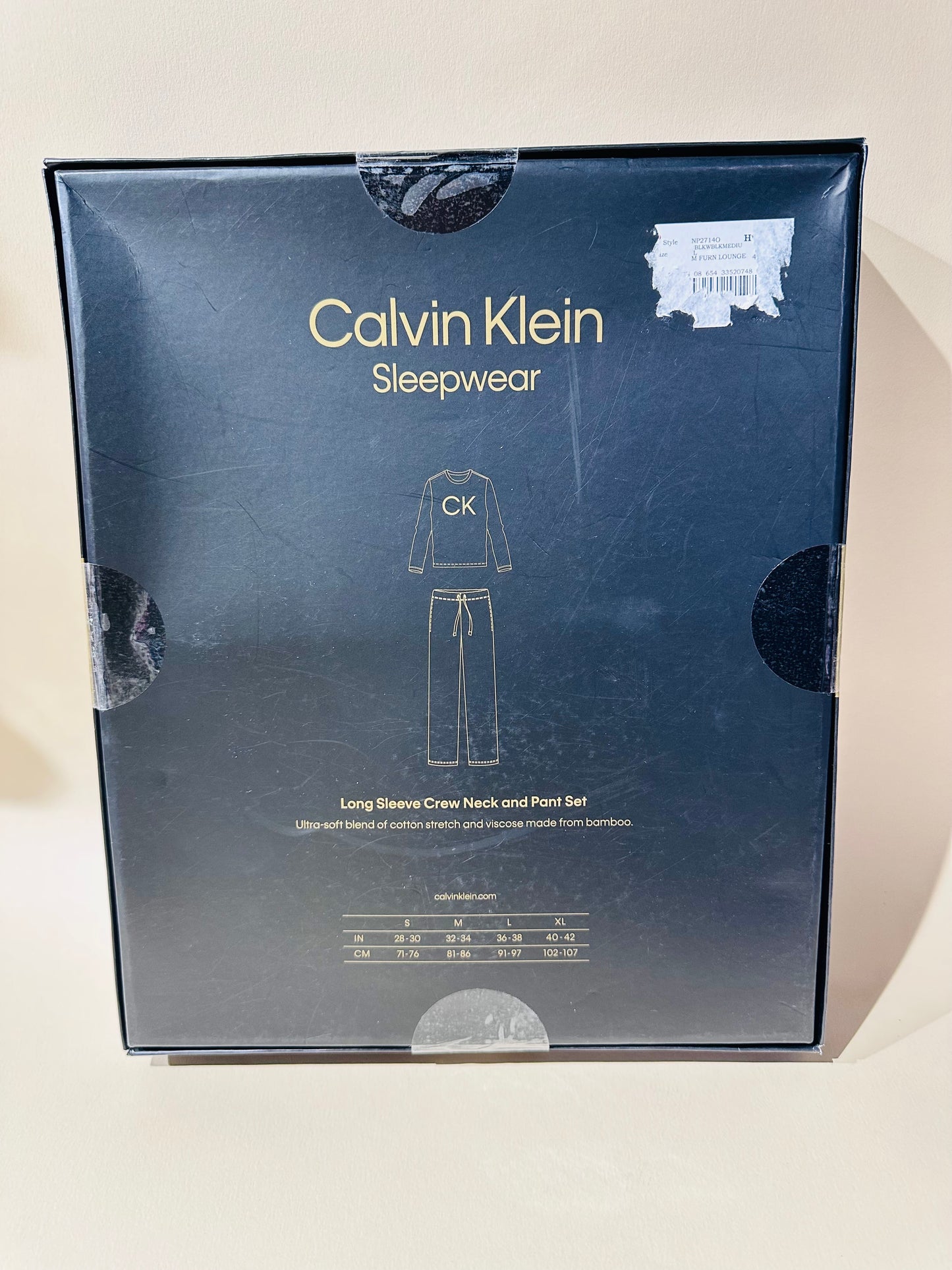 Calvin Klein pajama set size large