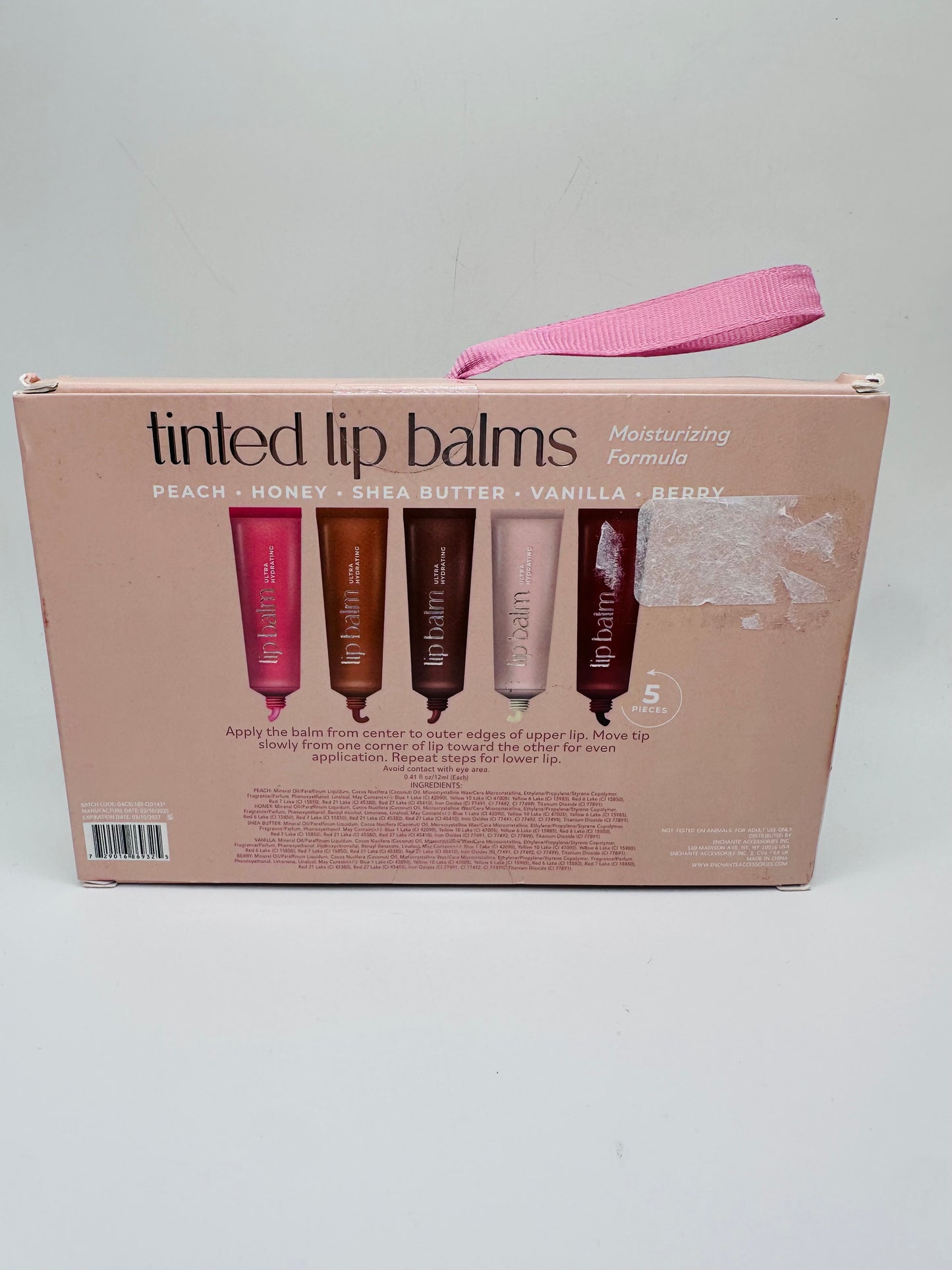 tinted lip balm set