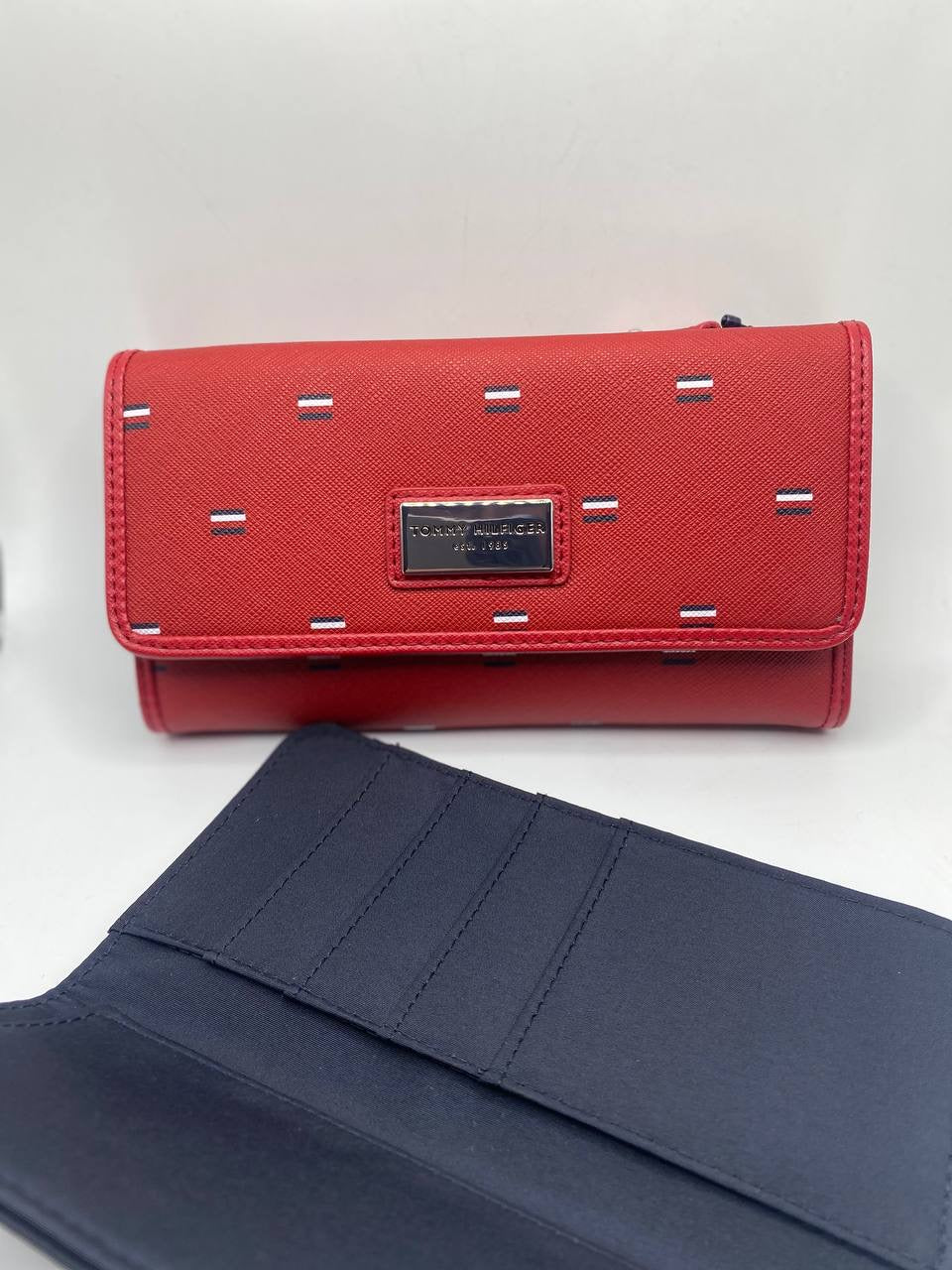 Tommy Hilfiger red wallet