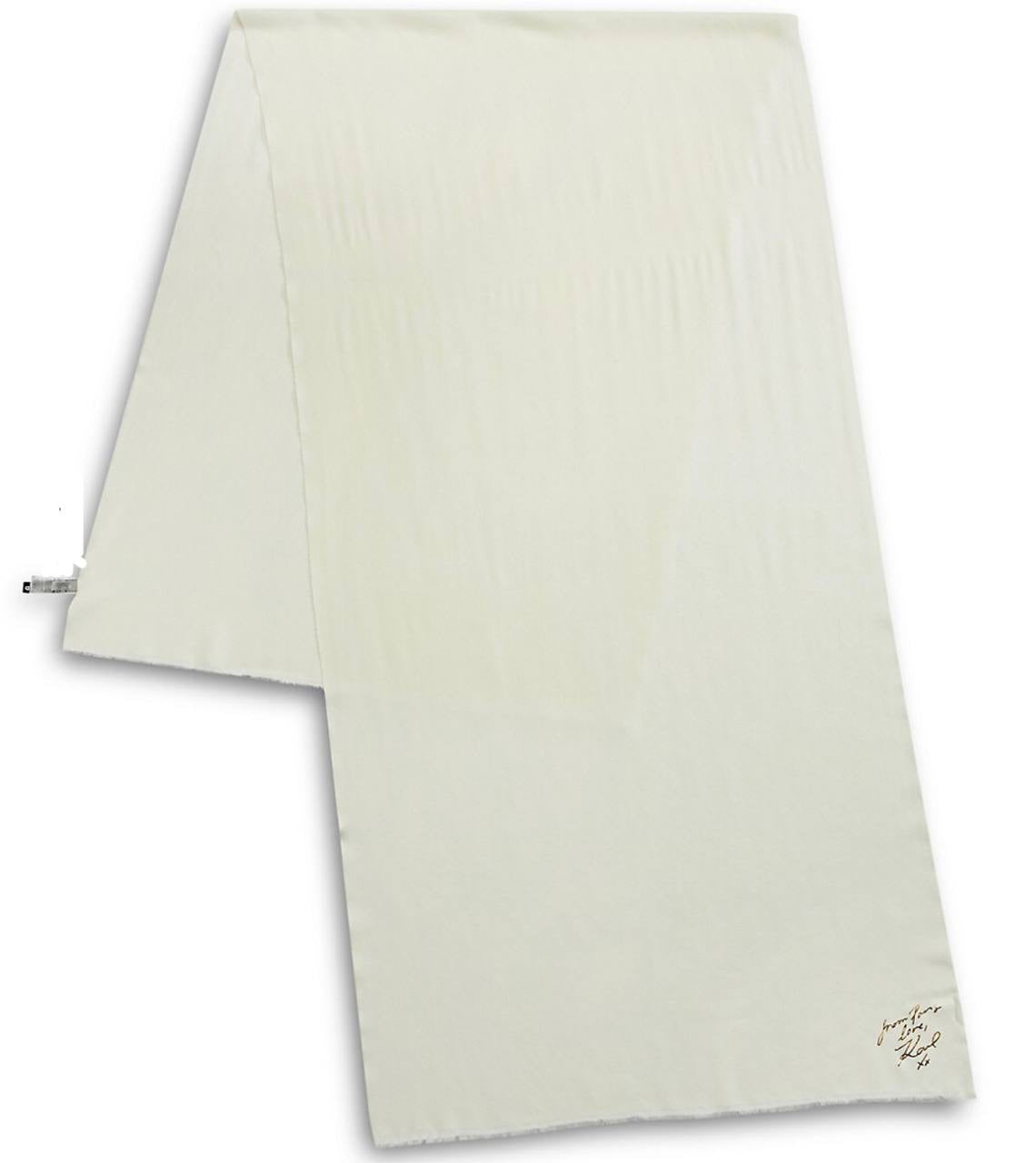 Karl Lagerfeld scarf