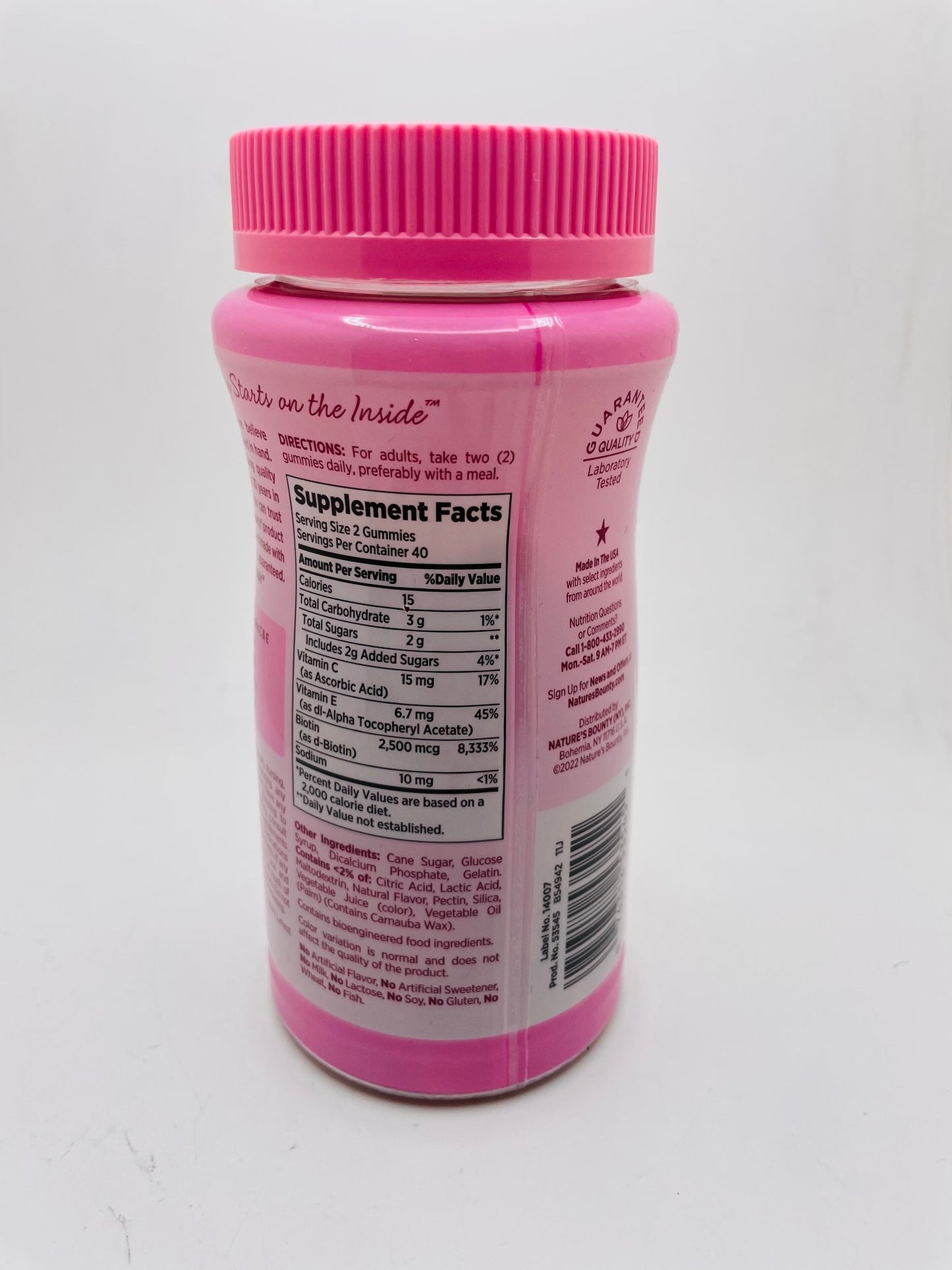 Natures bounty hair skin nails 80
