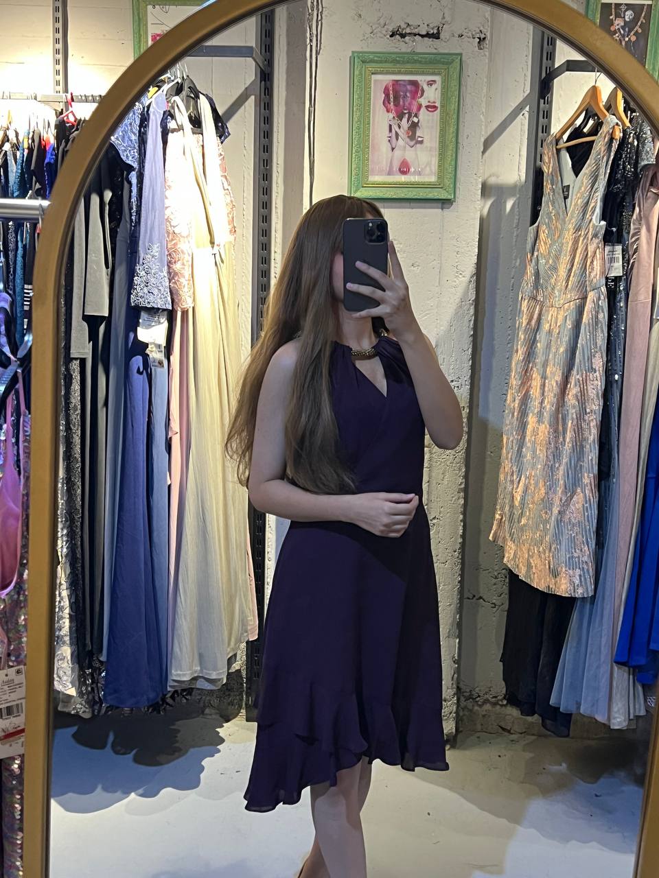 Connected apparel dress