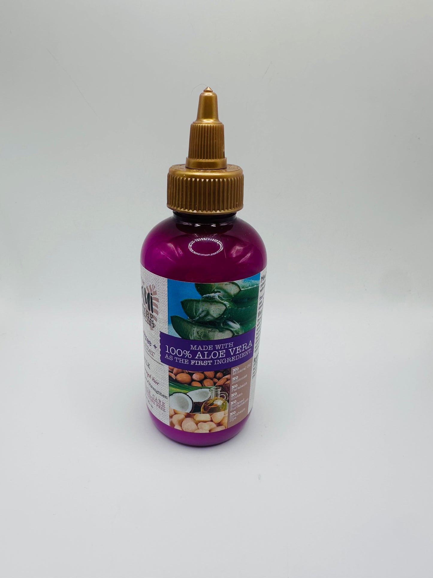 Maui Nui Shea Butter Hair & Dry Scalp Milk, which is a hydrating hair and scalp treatment