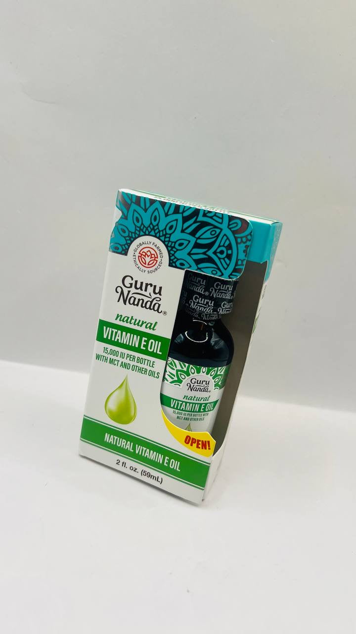 guru nanda natural vitamin E oil