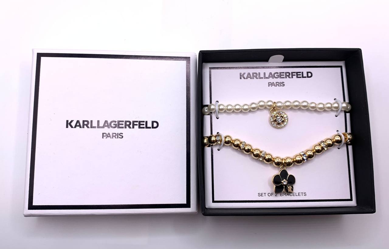 Karl lagerfeld bracelet set