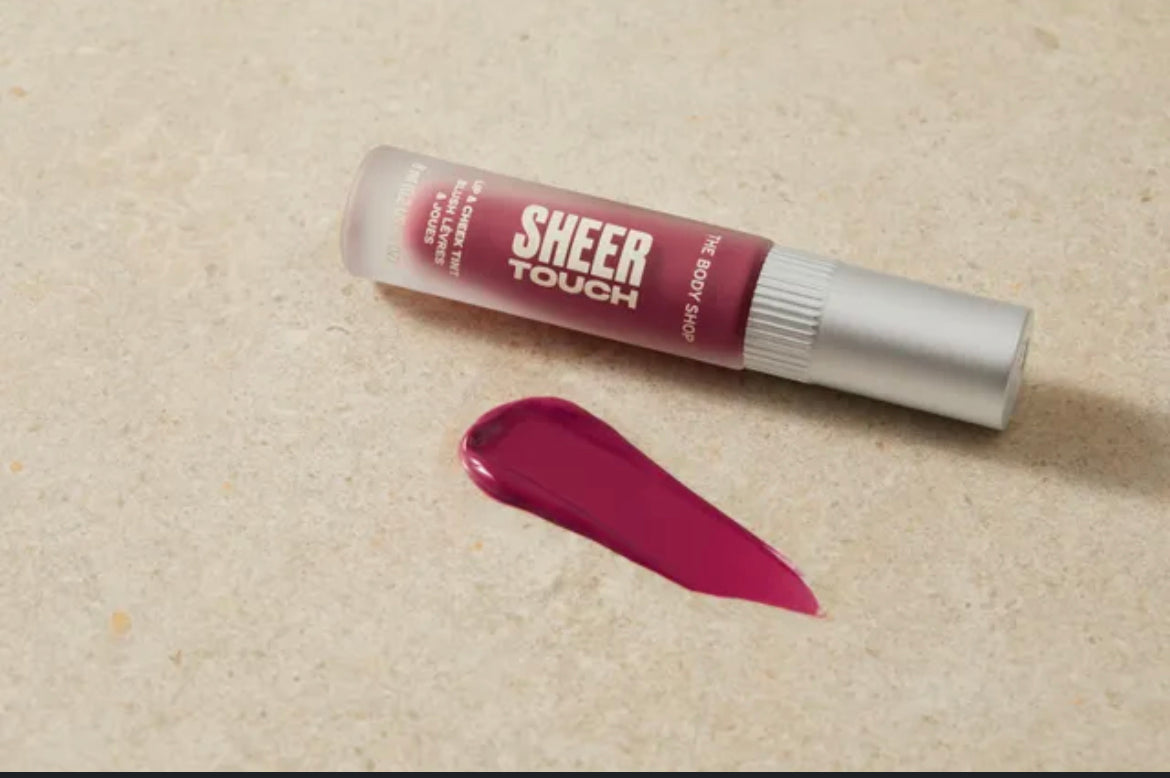 The body shop sheer touch lip & cheek tint