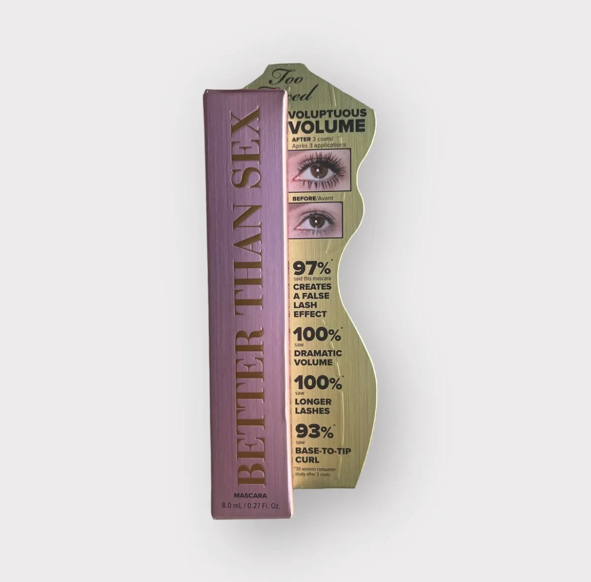 Too faced better than sex mascara