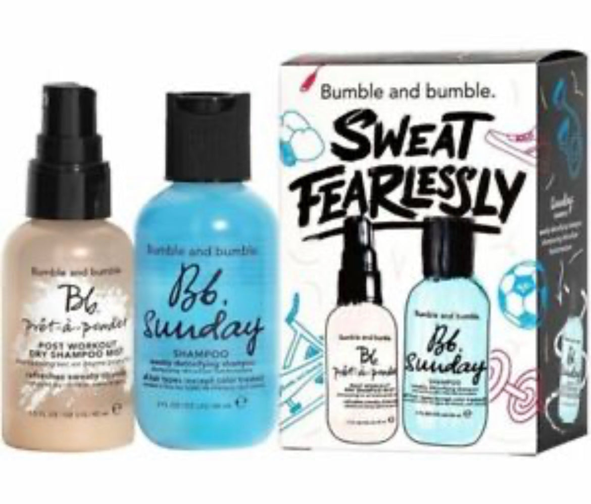 Bumble and bumble sweat fearlessly set